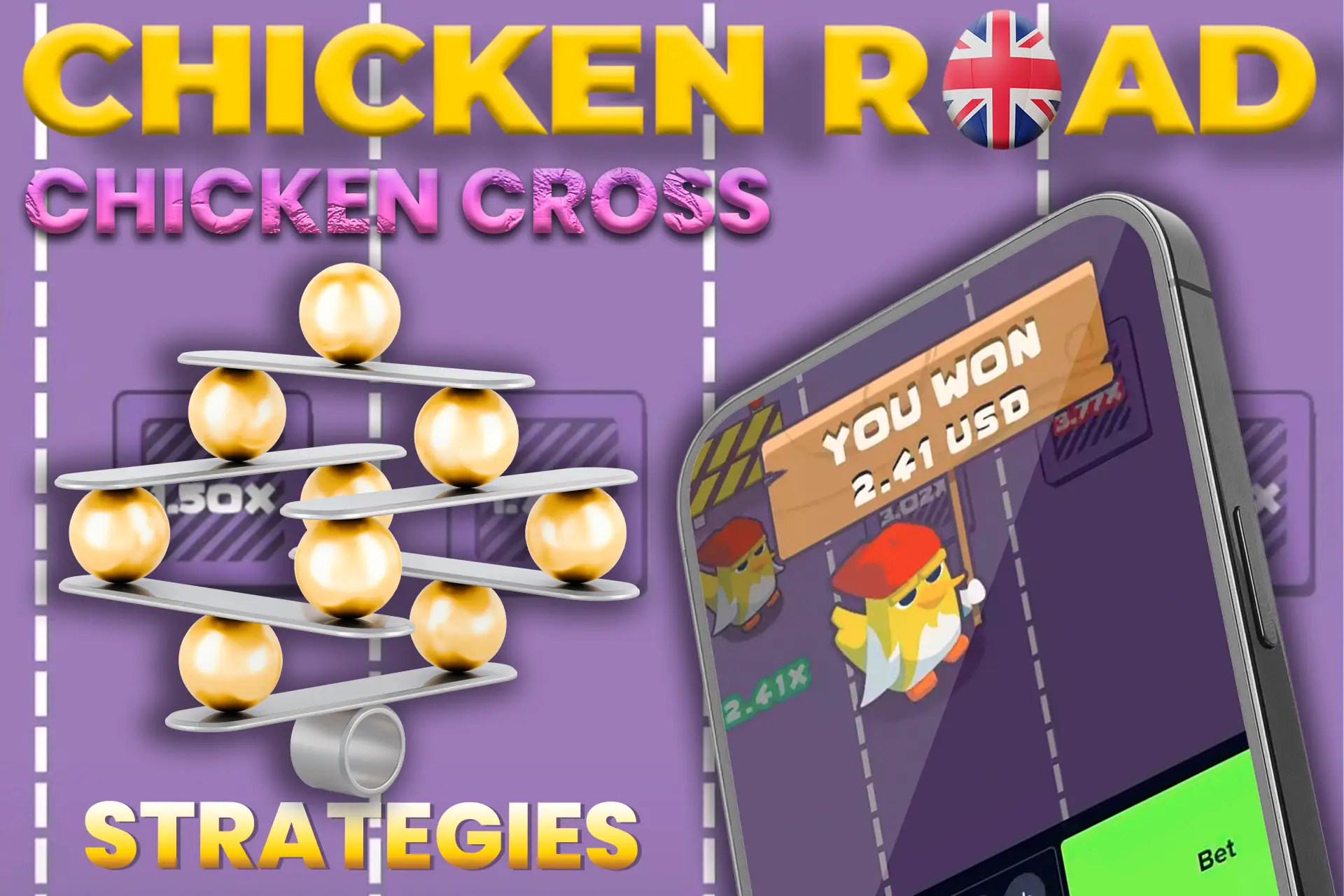 Check out the Chicken Cross game strategies