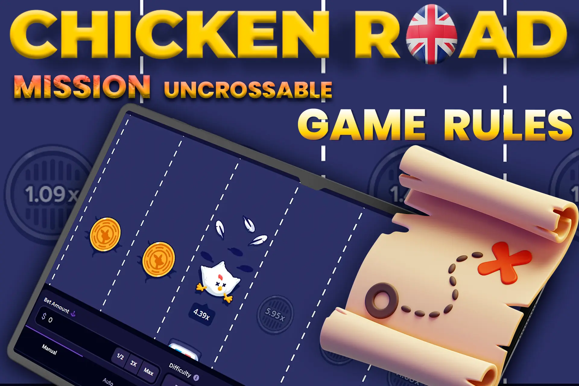 Check out the rules of the gameMission Uncrossable