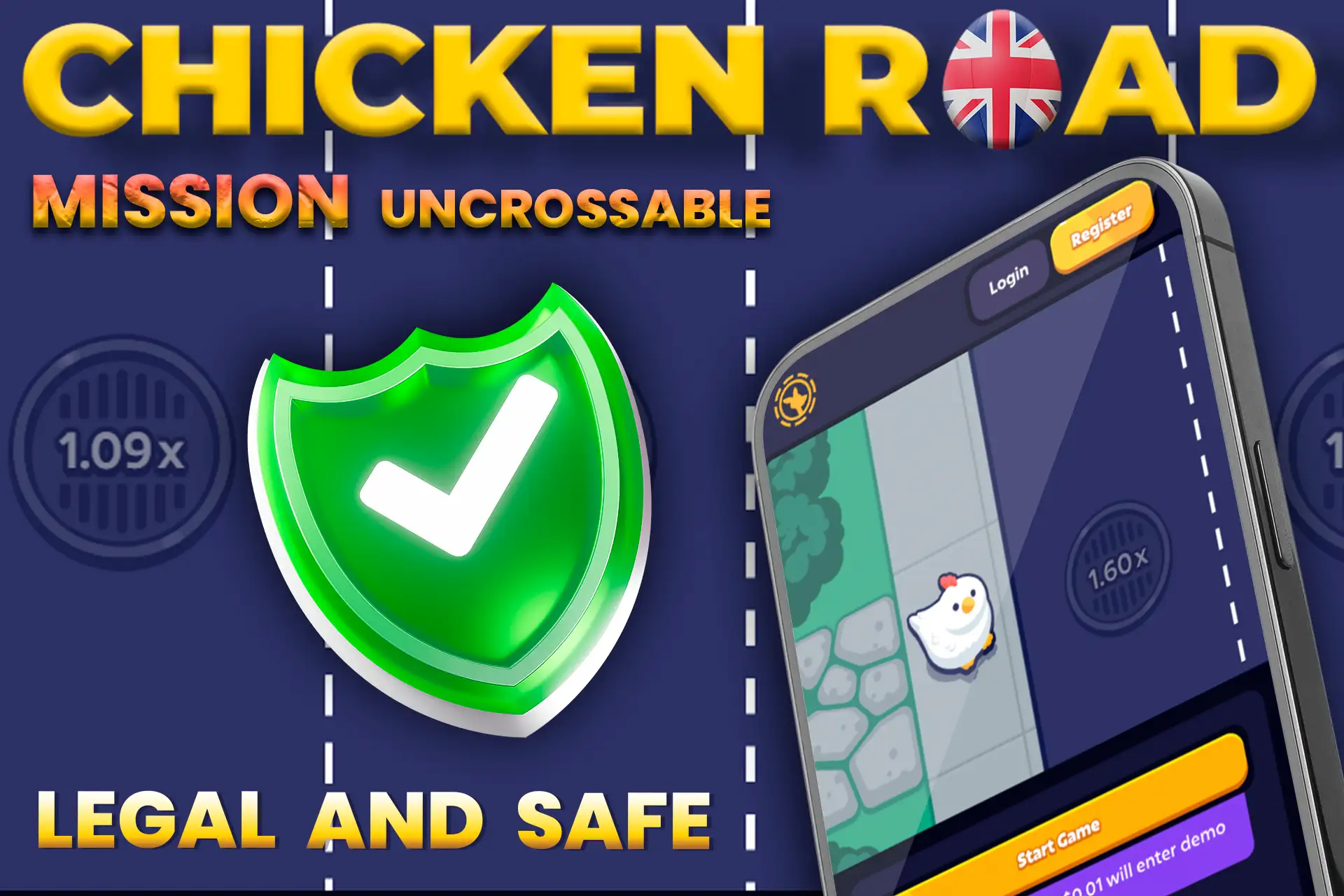 Mission Uncrossable legal and safe game on Roobet casino