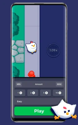 Screenshots of the official game Chicken Road Mission Uncrossable