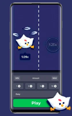 Screenshots of the official game Chicken Road Mission Uncrossable