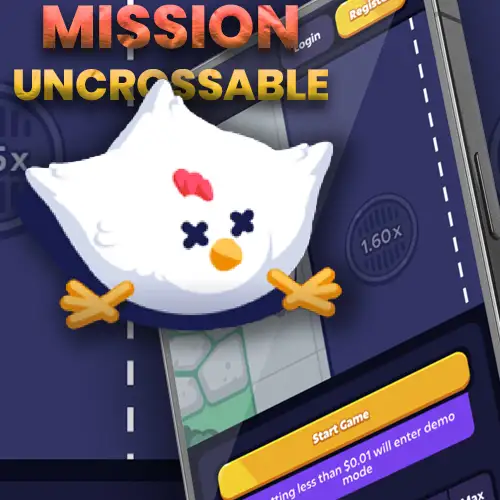 Mission Uncrossable and Chicken Road at Roobet Casino